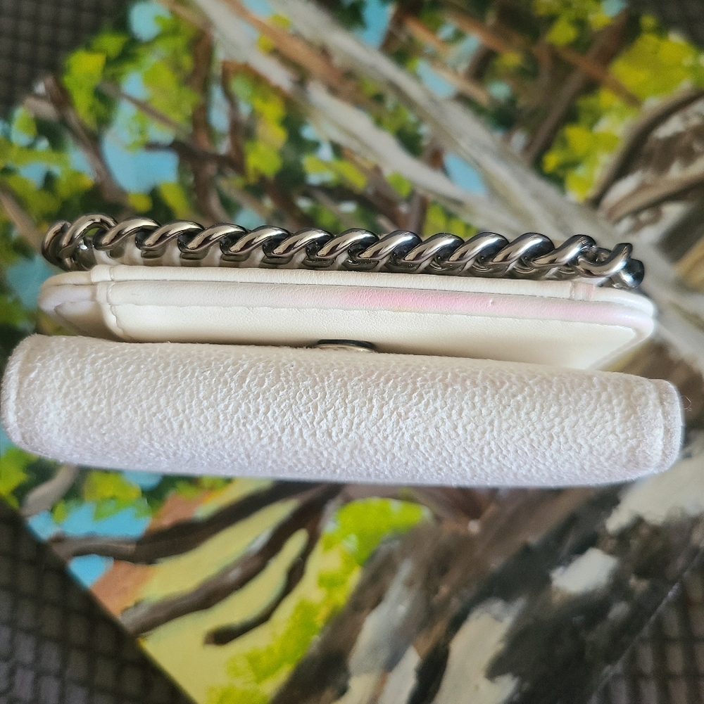 🤍🩶EUC Stella McCartney Trifold Falabella Mini Card Holder Wallet🩶🤍 - Picture 10 of 13